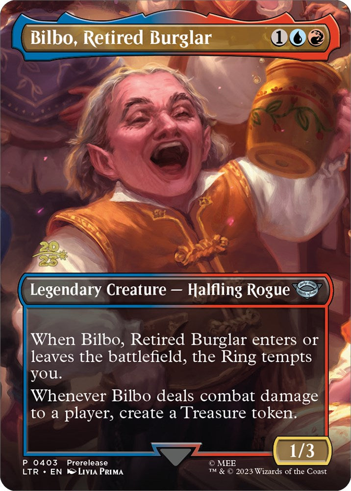Bilbo, Retired Burglar [The Lord of the Rings: Tales of Middle-Earth Prerelease Promos] | Rook's Games and More