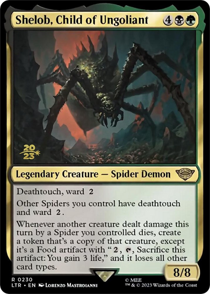 Shelob, Child of Ungoliant [The Lord of the Rings: Tales of Middle-Earth Prerelease Promos] | Rook's Games and More