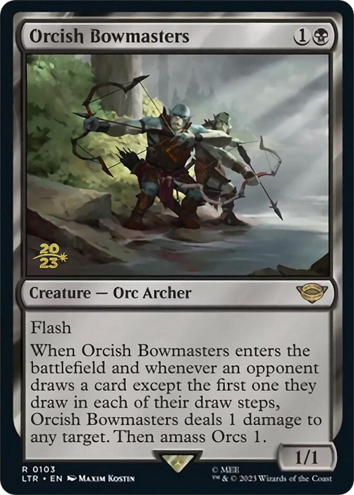 Orcish Bowmasters [The Lord of the Rings: Tales of Middle-Earth Prerelease Promos] | Rook's Games and More