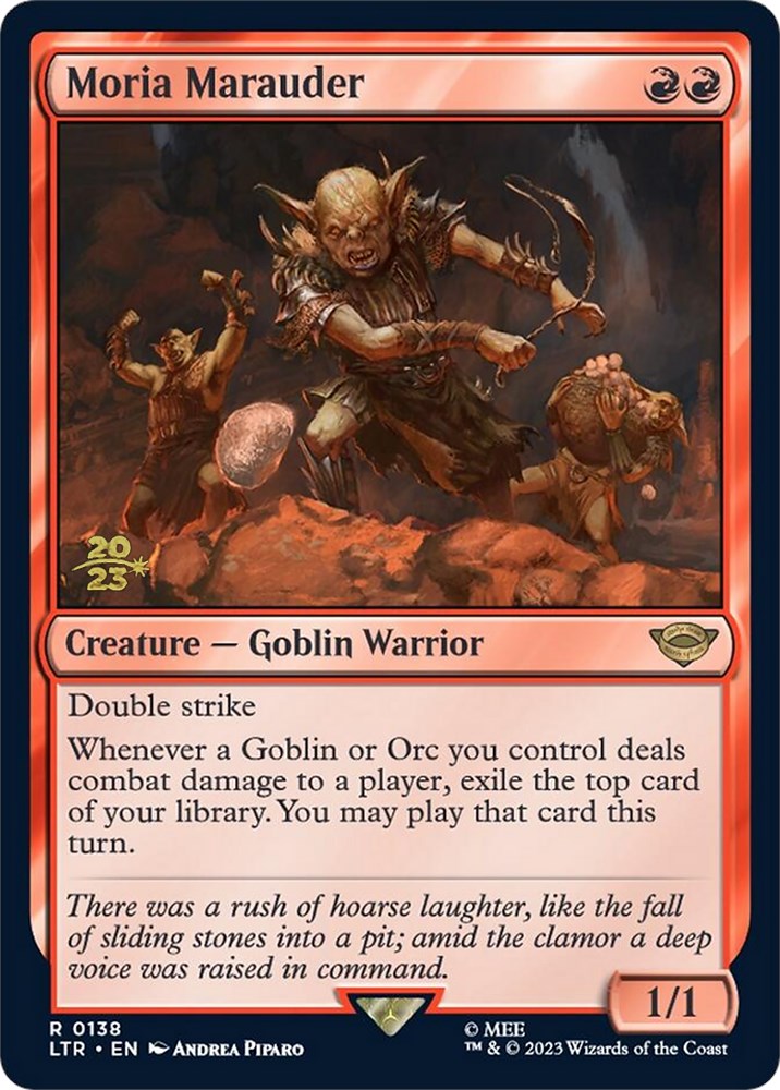 Moria Marauder [The Lord of the Rings: Tales of Middle-Earth Prerelease Promos] | Rook's Games and More