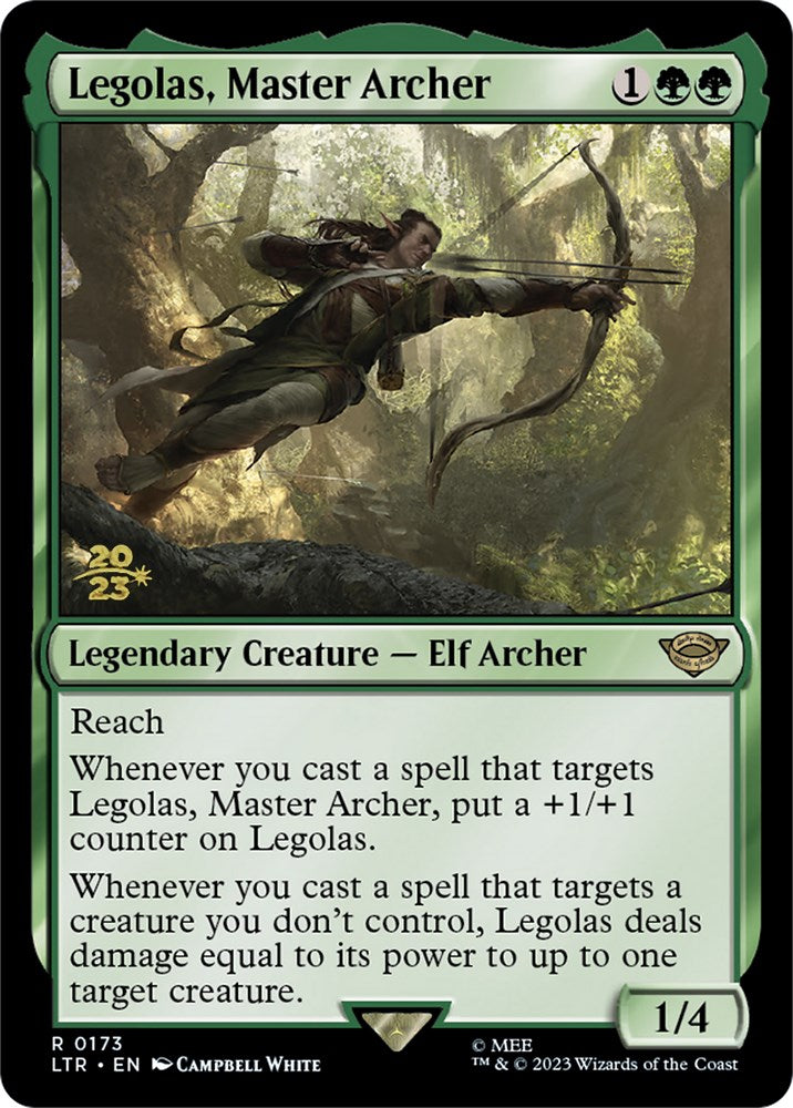 Legolas, Master Archer [The Lord of the Rings: Tales of Middle-Earth Prerelease Promos] | Rook's Games and More
