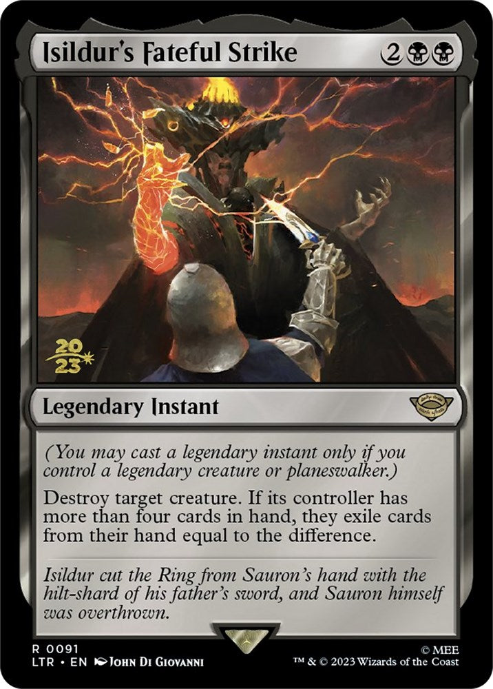 Isildur's Fateful Strike [The Lord of the Rings: Tales of Middle-Earth Prerelease Promos] | Rook's Games and More