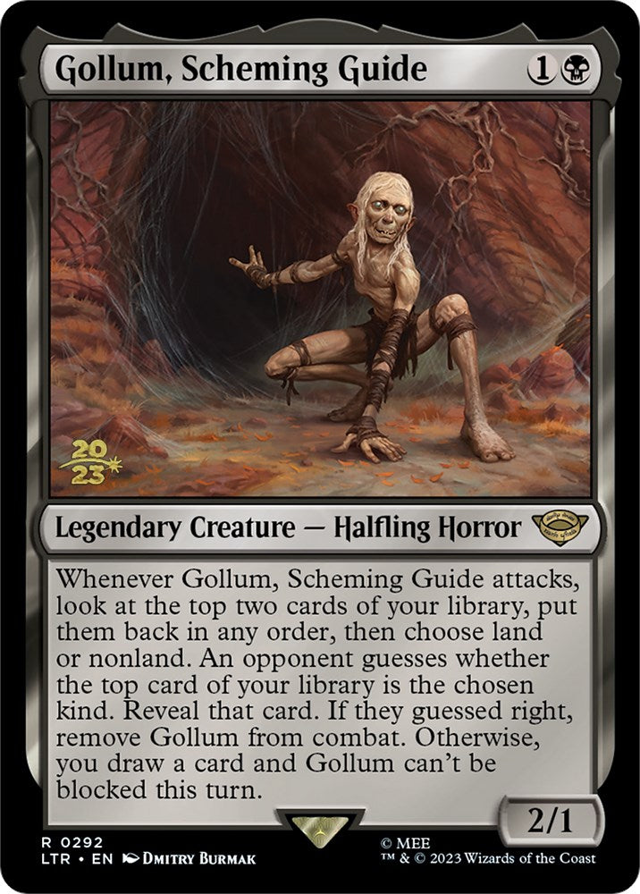 Gollum, Scheming Guide [The Lord of the Rings: Tales of Middle-Earth Prerelease Promos] | Rook's Games and More