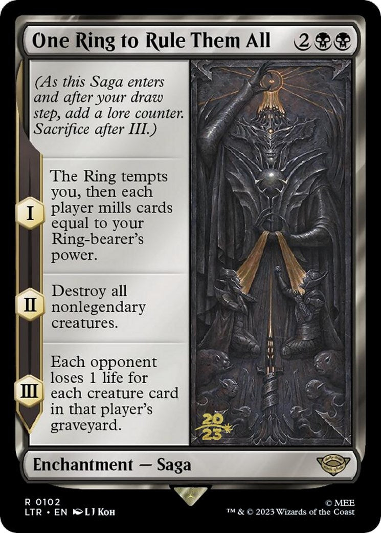 One Ring to Rule Them All [The Lord of the Rings: Tales of Middle-Earth Prerelease Promos] | Rook's Games and More