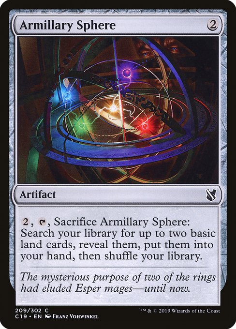 Armillary Sphere [Commander 2019] | Rook's Games and More