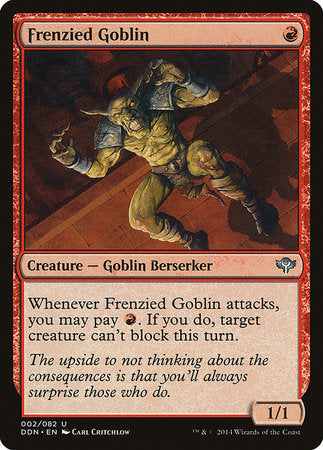 Frenzied Goblin [Duel Decks: Speed vs. Cunning] | Rook's Games and More