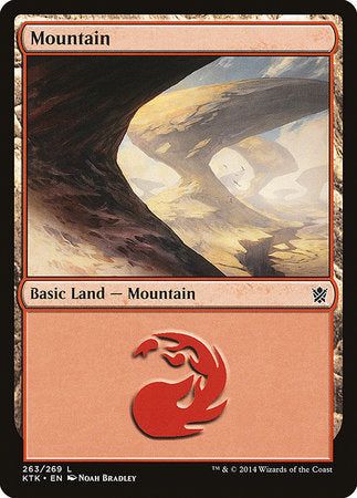 Mountain (263) [Khans of Tarkir] | Rook's Games and More