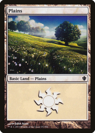 Plains (337) [Commander 2013] | Rook's Games and More