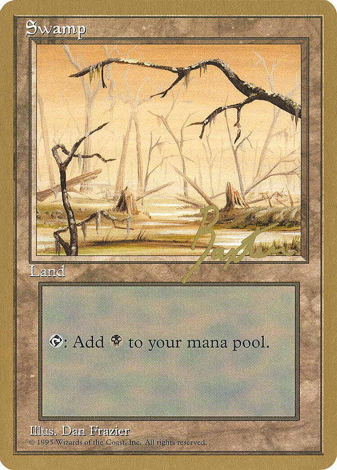 Swamp (gb370) (George Baxter) [Pro Tour Collector Set] | Rook's Games and More