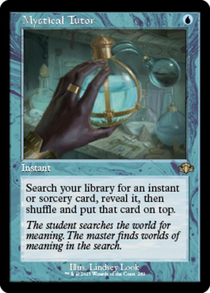 Mystical Tutor (Retro) [Dominaria Remastered] | Rook's Games and More