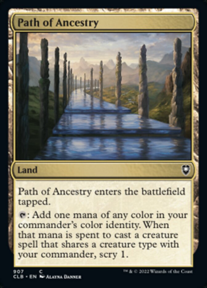 Path of Ancestry [Commander Legends: Battle for Baldur's Gate] | Rook's Games and More
