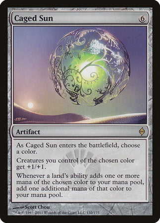 Caged Sun [New Phyrexia] | Rook's Games and More