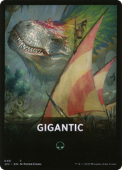 Gigantic Theme Card [Jumpstart 2022 Front Cards]