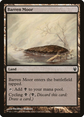 Barren Moor [Duel Decks: Izzet vs. Golgari] | Rook's Games and More