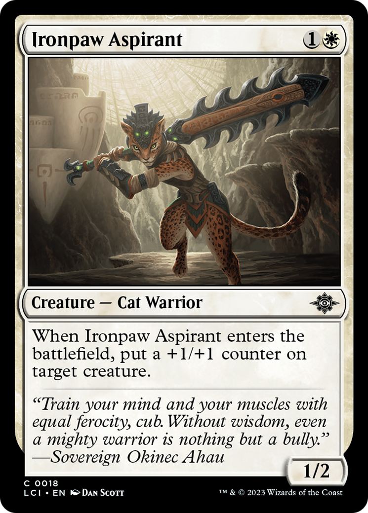Ironpaw Aspirant [The Lost Caverns of Ixalan] | Rook's Games and More