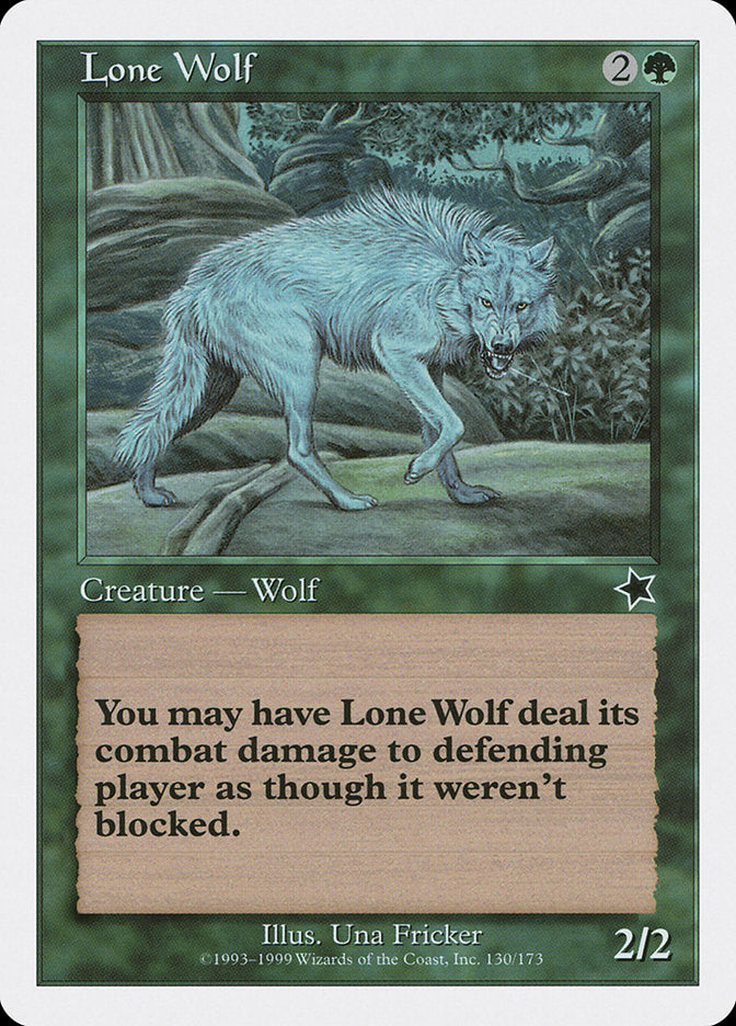 Lone Wolf [Starter 1999] | Rook's Games and More