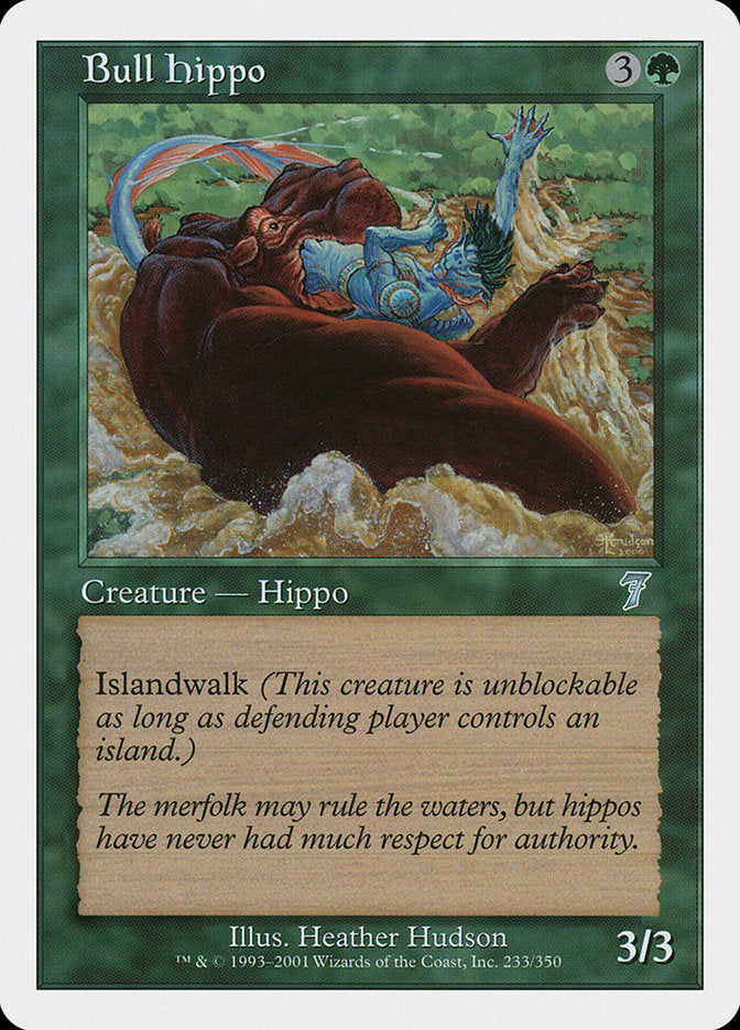 Bull Hippo [Seventh Edition] | Rook's Games and More
