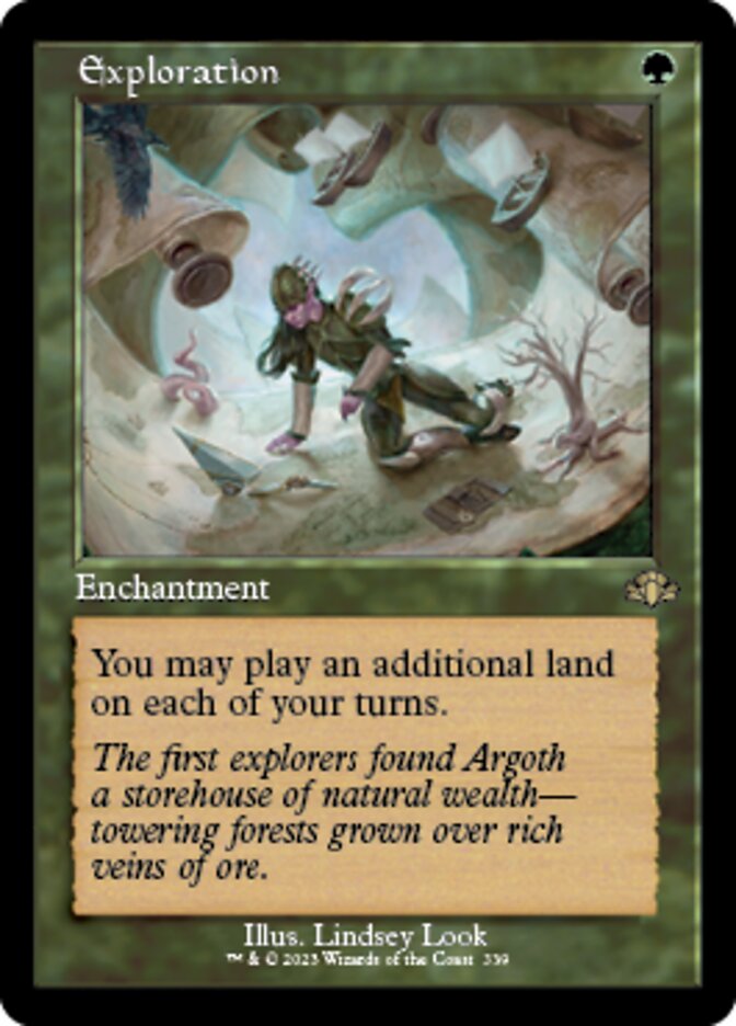 Exploration (Retro) [Dominaria Remastered] | Rook's Games and More