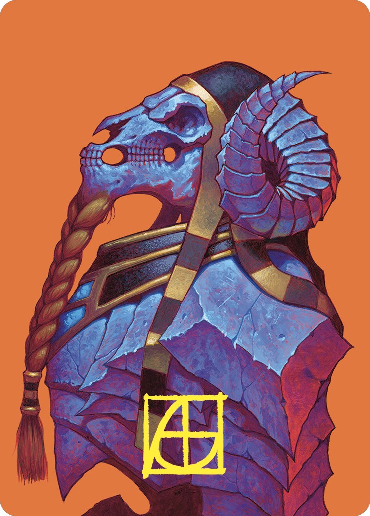 Neheb, the Eternal Art Card (Gold-Stamped Signature) [Commander Masters Art Series] | Rook's Games and More