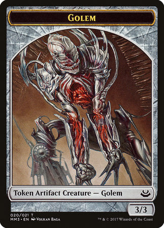 Golem Token [Modern Masters 2017 Tokens] | Rook's Games and More