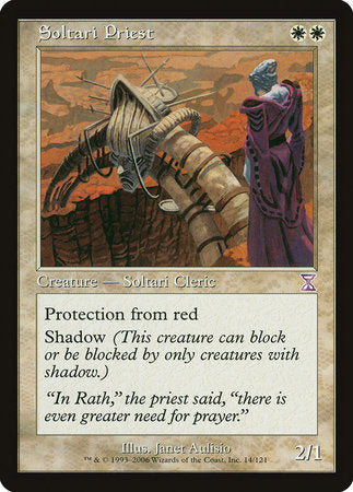 Soltari Priest [Time Spiral Timeshifted] | Rook's Games and More