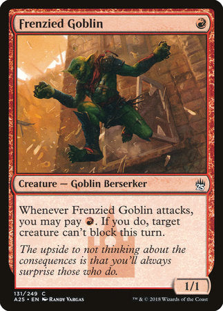 Frenzied Goblin [Masters 25] | Rook's Games and More