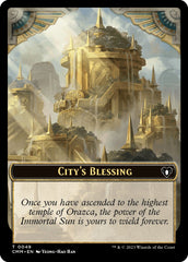 City's Blessing // Dragon Egg Double-Sided Token [Commander Masters Tokens] | Rook's Games and More