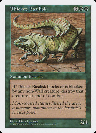 Thicket Basilisk [Fifth Edition] | Rook's Games and More