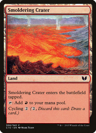 Smoldering Crater [Commander 2015] | Rook's Games and More