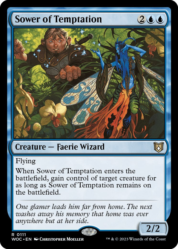 Sower of Temptation [Wilds of Eldraine Commander] | Rook's Games and More