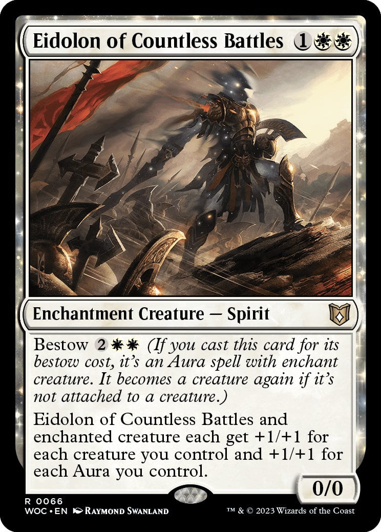 Eidolon of Countless Battles [Wilds of Eldraine Commander] | Rook's Games and More