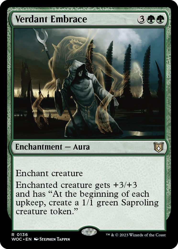 Verdant Embrace [Wilds of Eldraine Commander] | Rook's Games and More