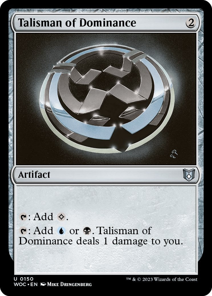 Talisman of Dominance [Wilds of Eldraine Commander] | Rook's Games and More