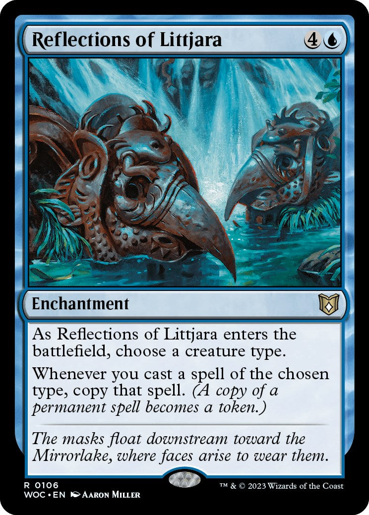 Reflections of Littjara [Wilds of Eldraine Commander] | Rook's Games and More