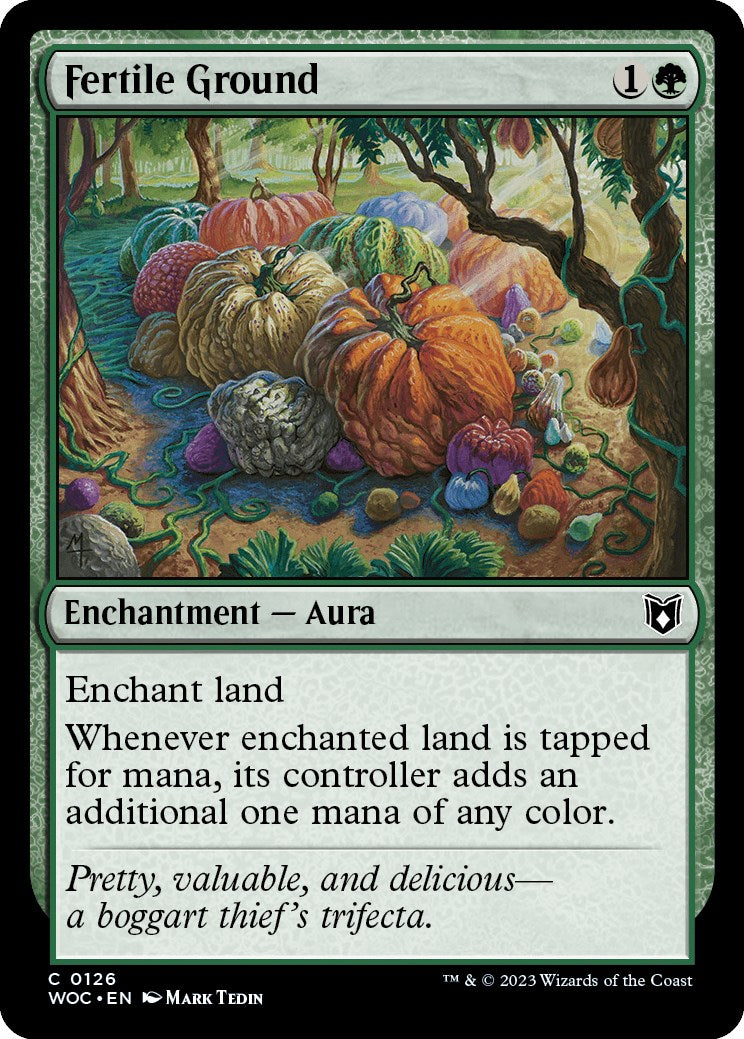 Fertile Ground [Wilds of Eldraine Commander] | Rook's Games and More