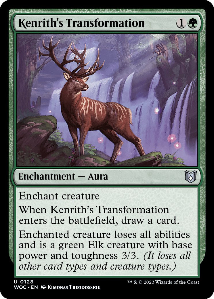 Kenrith's Transformation [Wilds of Eldraine Commander] | Rook's Games and More