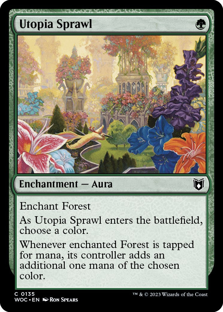 Utopia Sprawl [Wilds of Eldraine Commander] | Rook's Games and More