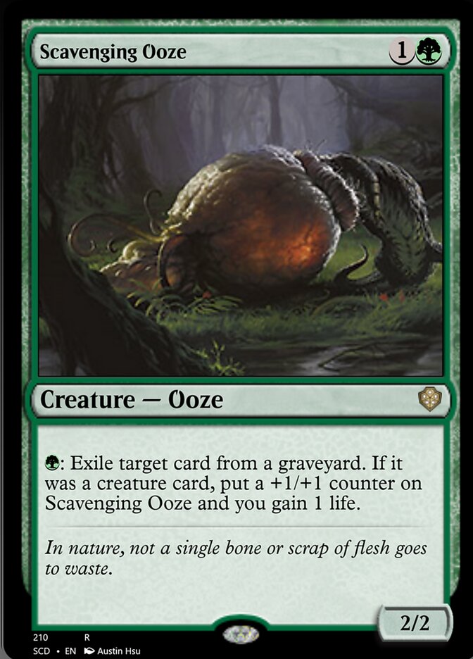 Scavenging Ooze [Starter Commander Decks] | Rook's Games and More