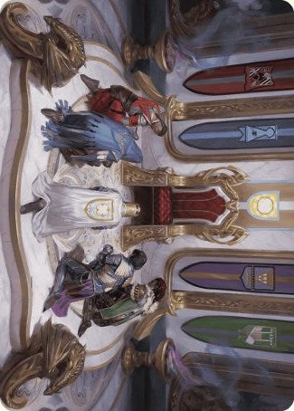 Throne of Eldraine Art Card [Wilds of Eldraine Art Series] | Rook's Games and More