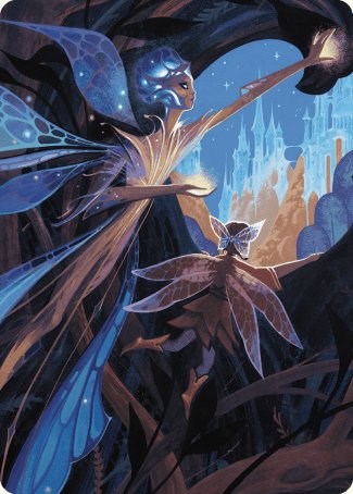 Kindred Discovery Art Card [Wilds of Eldraine Art Series] | Rook's Games and More