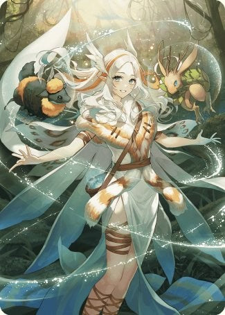 Greater Auramancy Anime Art Card [Wilds of Eldraine Art Series] | Rook's Games and More