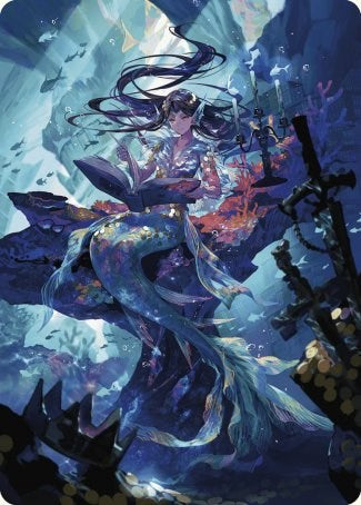 Rhystic Study Art Card [Wilds of Eldraine Art Series] | Rook's Games and More