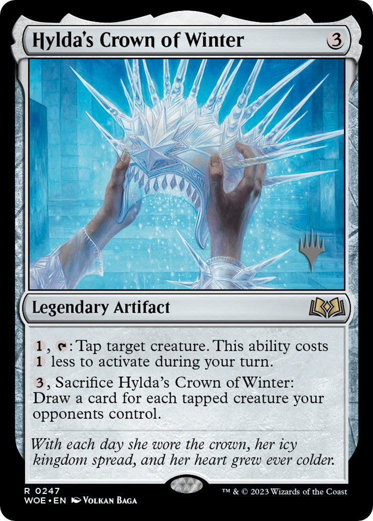 Hylda's Crown of Winter (Promo Pack) [Wilds of Eldraine Promos] | Rook's Games and More