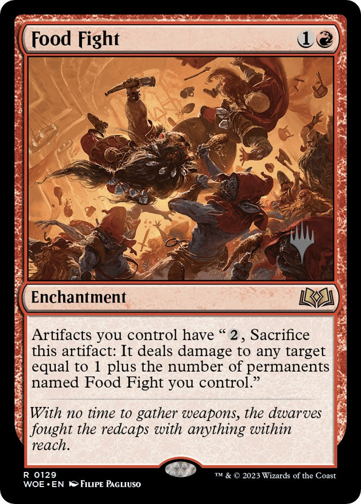 Food Fight (Promo Pack) [Wilds of Eldraine Promos] | Rook's Games and More