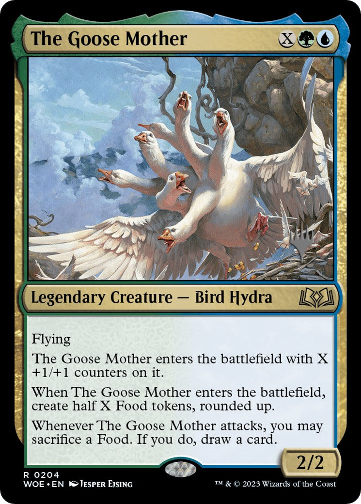 The Goose Mother (Promo Pack) [Wilds of Eldraine Promos] | Rook's Games and More