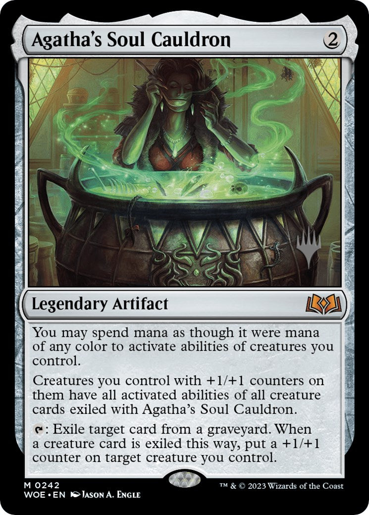 Agatha's Soul Cauldron (Promo Pack) [Wilds of Eldraine Promos] | Rook's Games and More