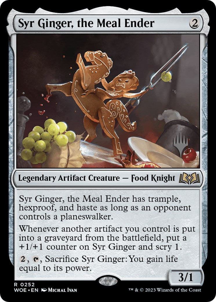 Syr Ginger, the Meal Ender (Promo Pack) [Wilds of Eldraine Promos] | Rook's Games and More