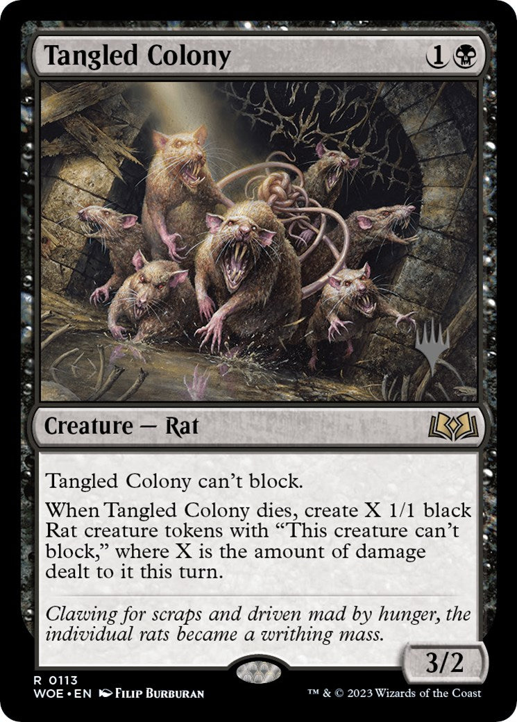 Tangled Colony (Promo Pack) [Wilds of Eldraine Promos] | Rook's Games and More