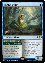 Elusive Otter // Grove's Bounty [Wilds of Eldraine Prerelease Promos] | Rook's Games and More