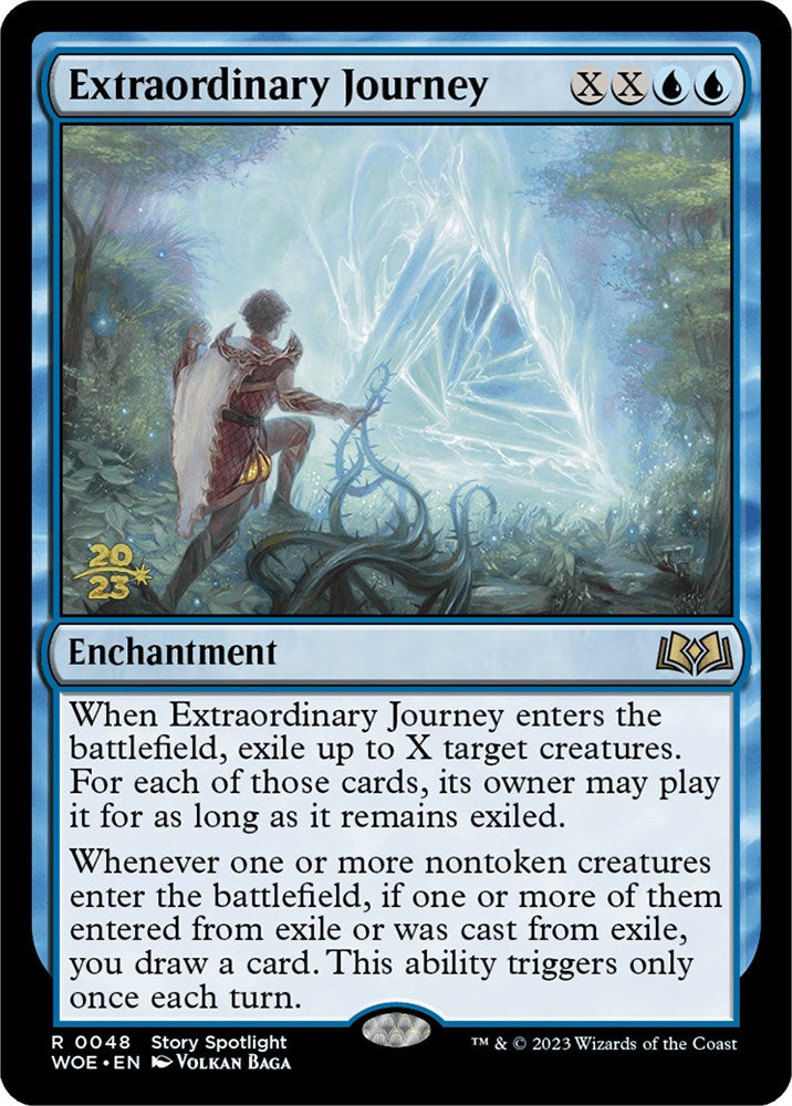 Extraordinary Journey [Wilds of Eldraine Prerelease Promos] | Rook's Games and More